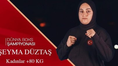 ETÜ’lü milli sporcu Şeyma Düztaş boksta dünya üçüncüsü oldu