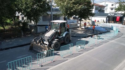 Kocaeli Başiskele sahilinde üstyapı hamlesi