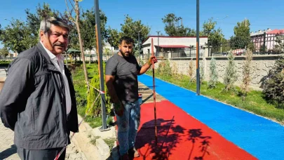 Patnos’ta park yenilendi