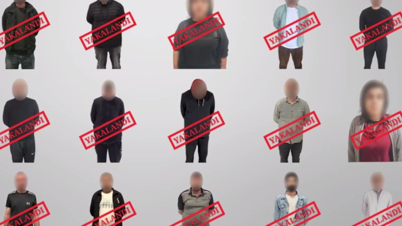 13'ü uluslararası 15 şüpheli Türkiye'de!