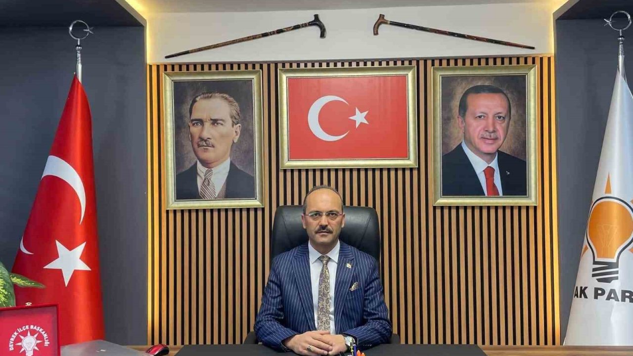 AK Parti Devrek İlçe Başkanı istifa etti