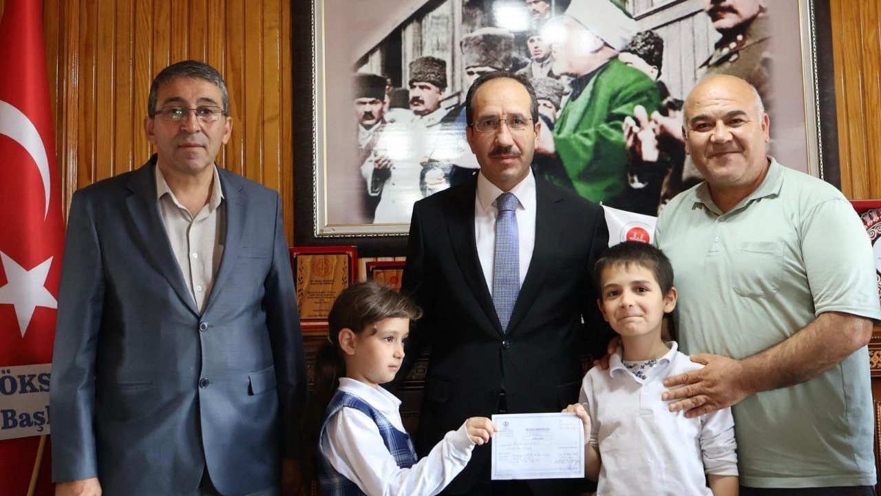 Akşehirli minik yüreklerden anlamlı bağış