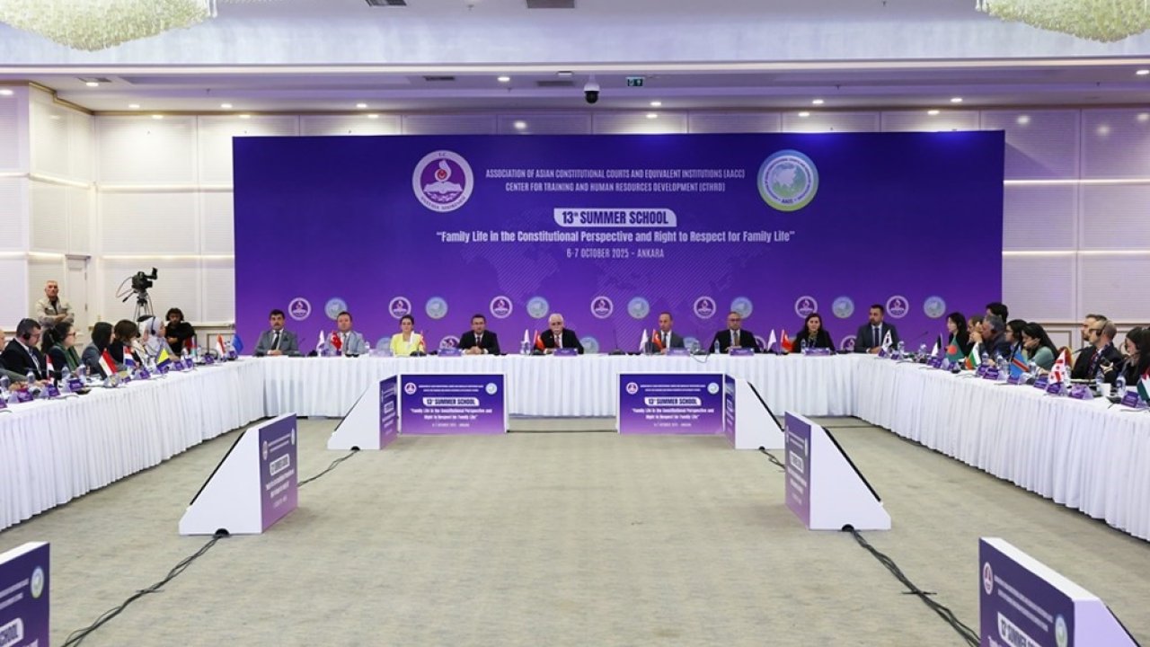 Anayasa Mahkemesi Başkanı Özkaya: "Aile, geçmişten bugüne insanlığın en önemli değerlerindendir"
