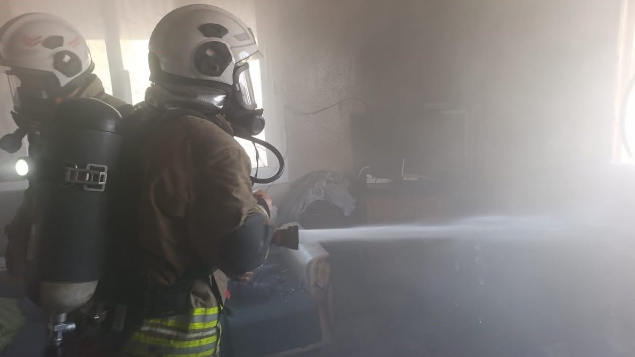 Antakya’da müstakil ev yangını