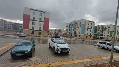 Araban’da etkili olan yağış çiftçileri mutlu etti