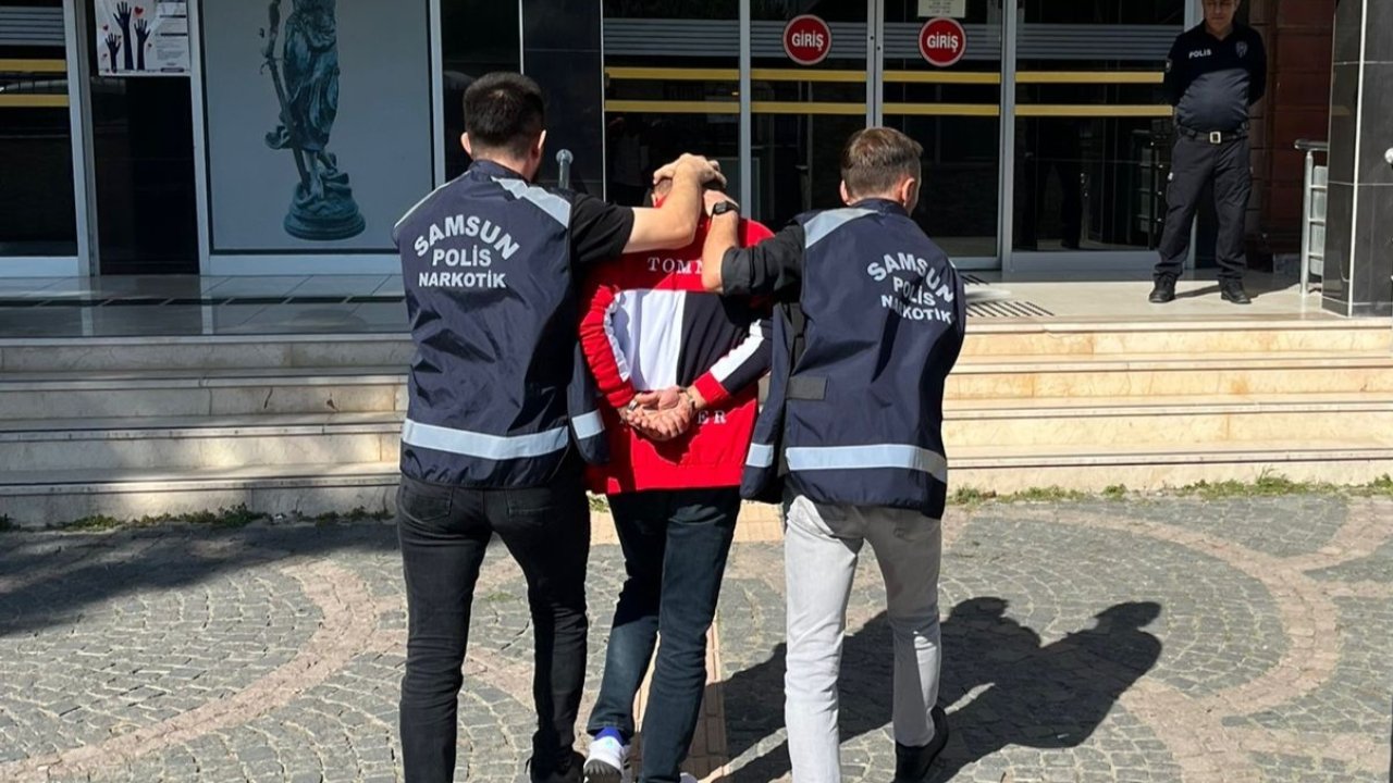 Bafra’da uyuşturucu operasyonuna 1 tutuklama