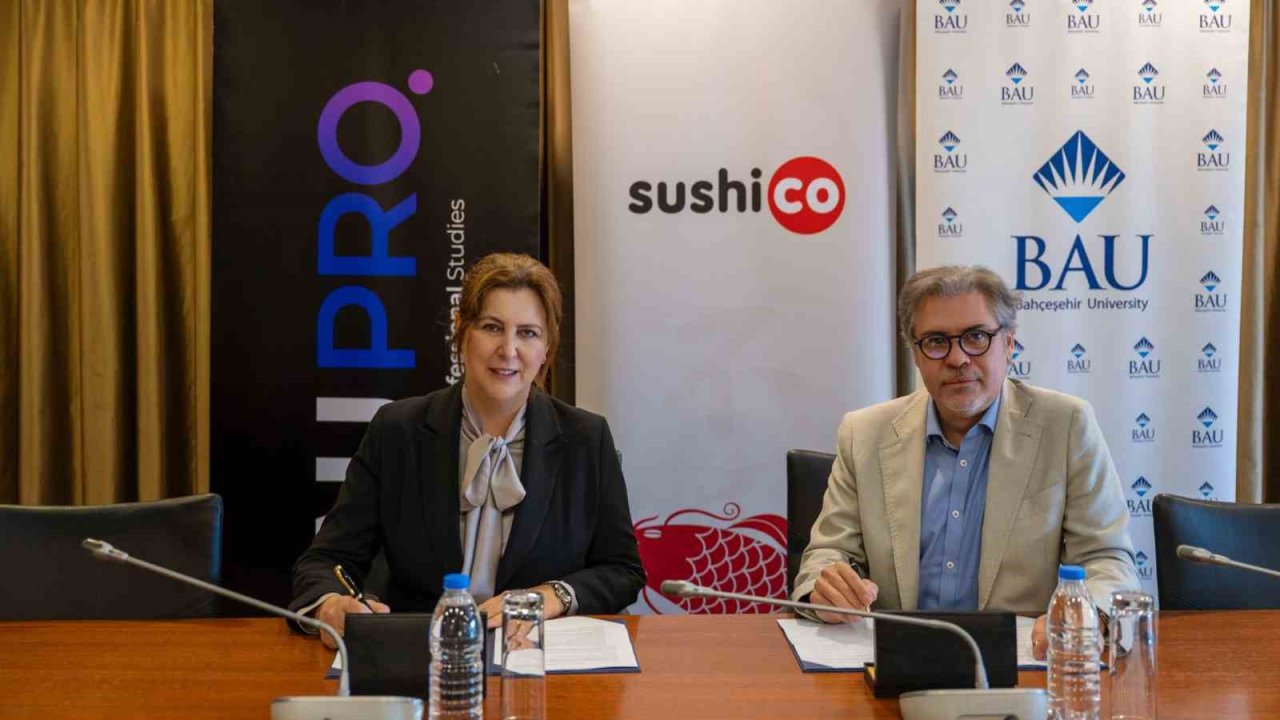 Bahçeşehir Üniversitesi ve SushiCo’dan gastronomi eğitiminde stratejik iş birliği