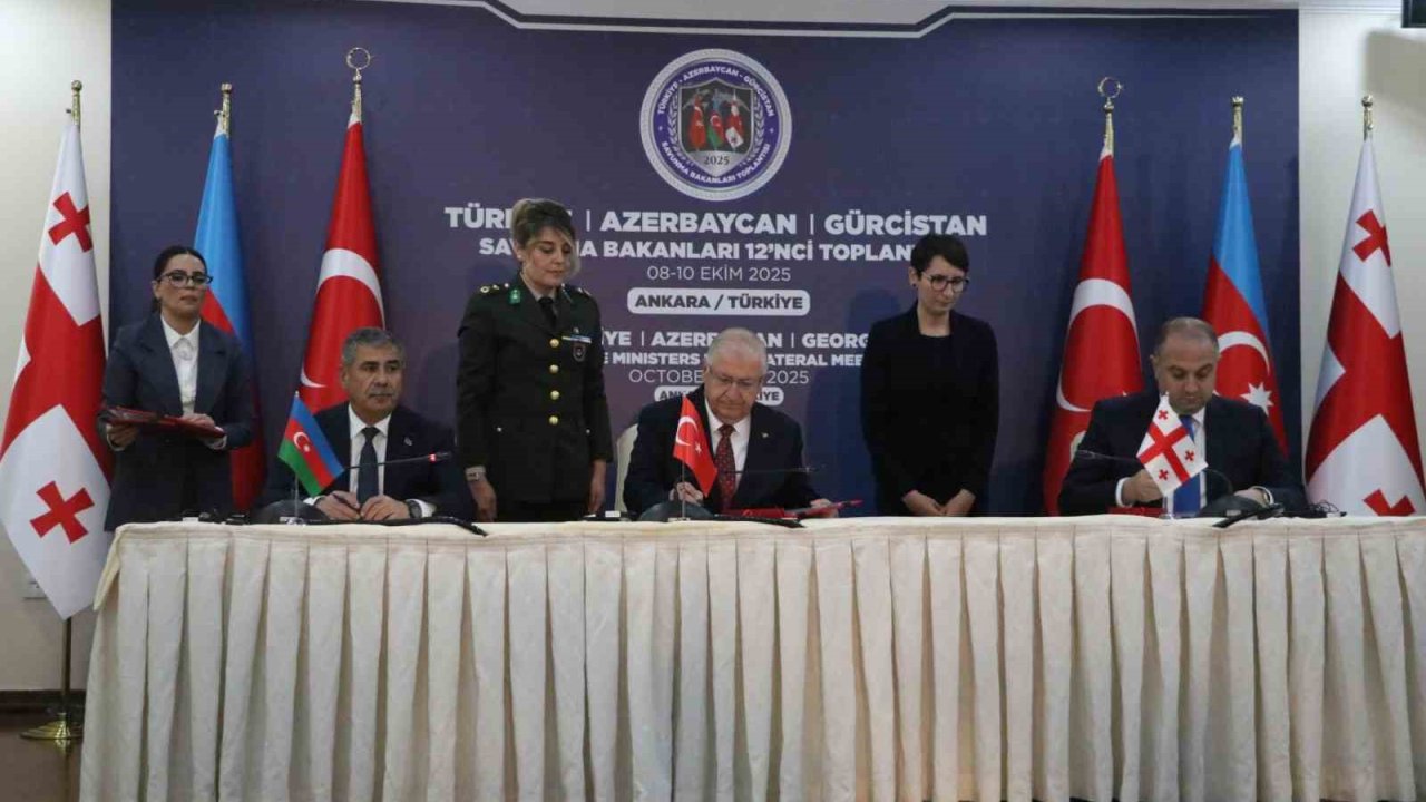 Bakan Güler: "Türkiye, Azerbaycan ve Gürcistan arasındaki güçlü iş birliği, Kafkasya’nın barış ve istikrarına büyük katkılar sağlamaktadır"