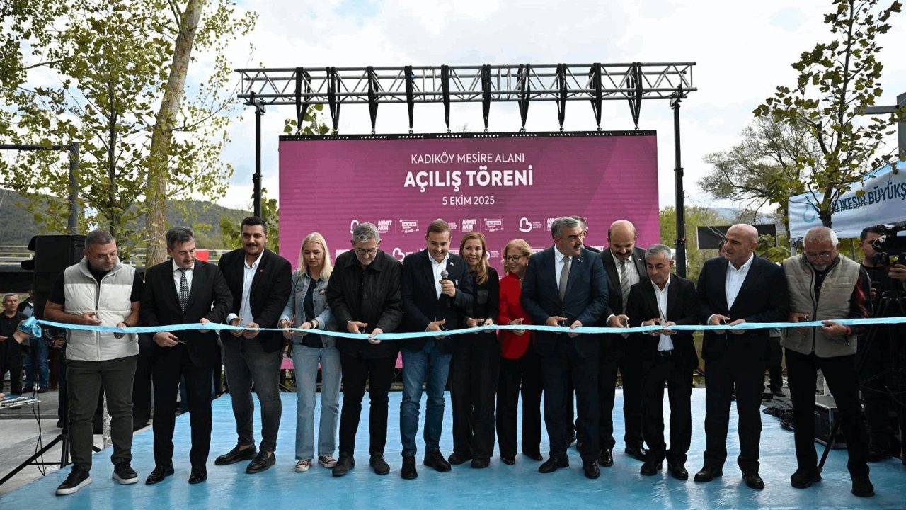 Balıkesir'de Balya Kadıköy Mesire Alanı açıldı