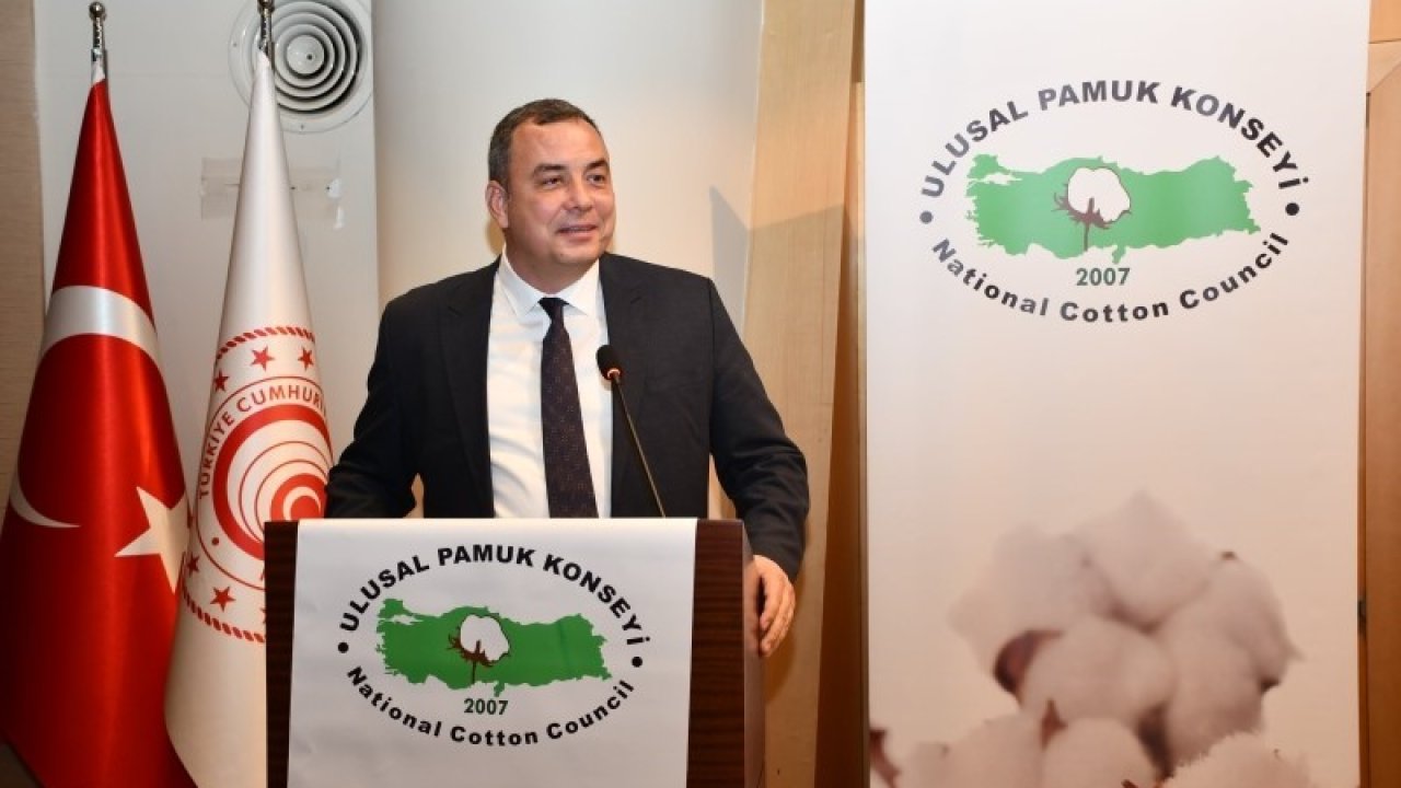 Başkan Çondur: "Pamuk, Türkiye’nin stratejik tarım ürünüdür"