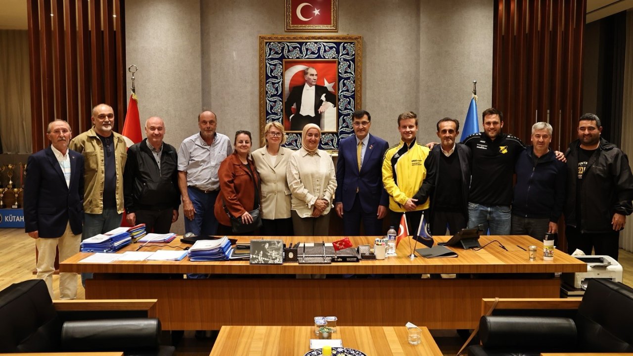 Başkan Eyüp Kahveci, Nienhagen heyetini ağırladı