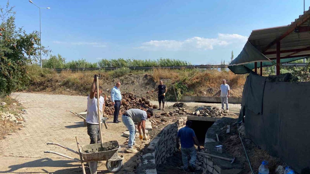 Başkan Yıldırımkaya: "Kabaca’da menfez ve ıslah çalışmaları tamamlandı"