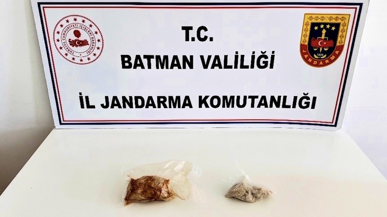Batman’da jandarmadan 34 milyon liralık uyuşturucu darbesi