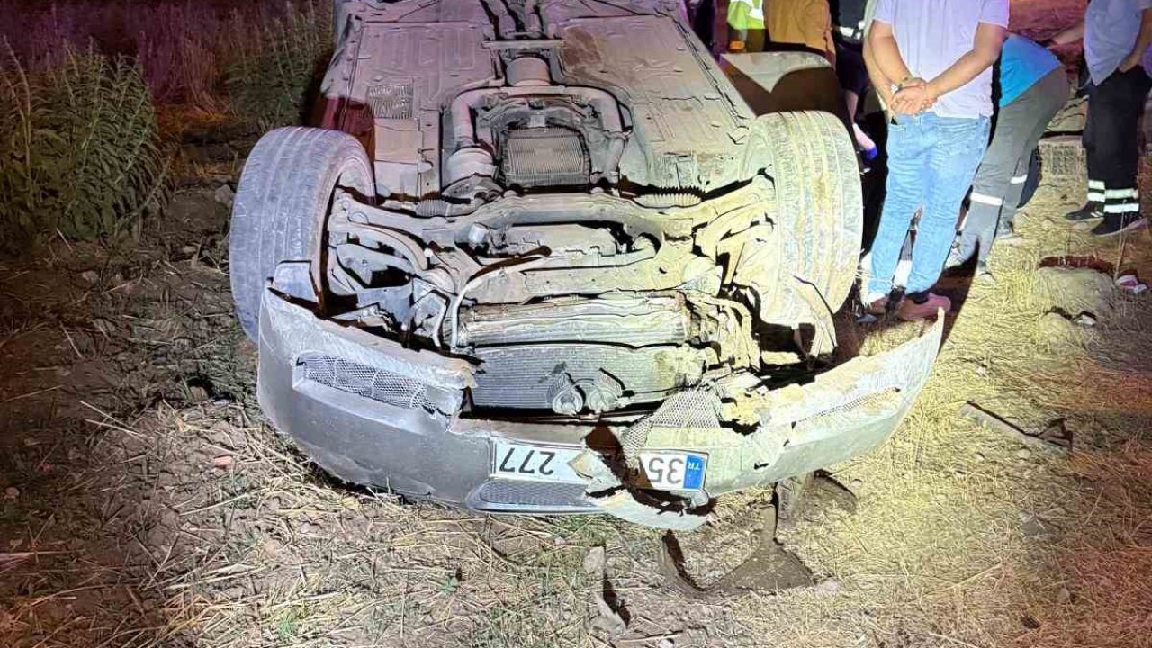 Batman’da otomobil takla attı: 1 yaralı