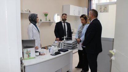 Bayburt’ta birinci basamak sağlık hizmetleri incelendi