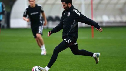 Beşiktaş, akşam idmanında kondisyon çalıştı