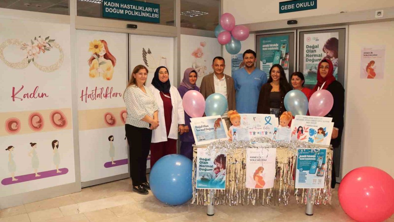 Beyşehir’de normal doğumun önemi anlatıldı