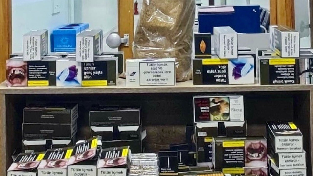 Bilecik’te kaçak makaron operasyonu: 1 gözaltı