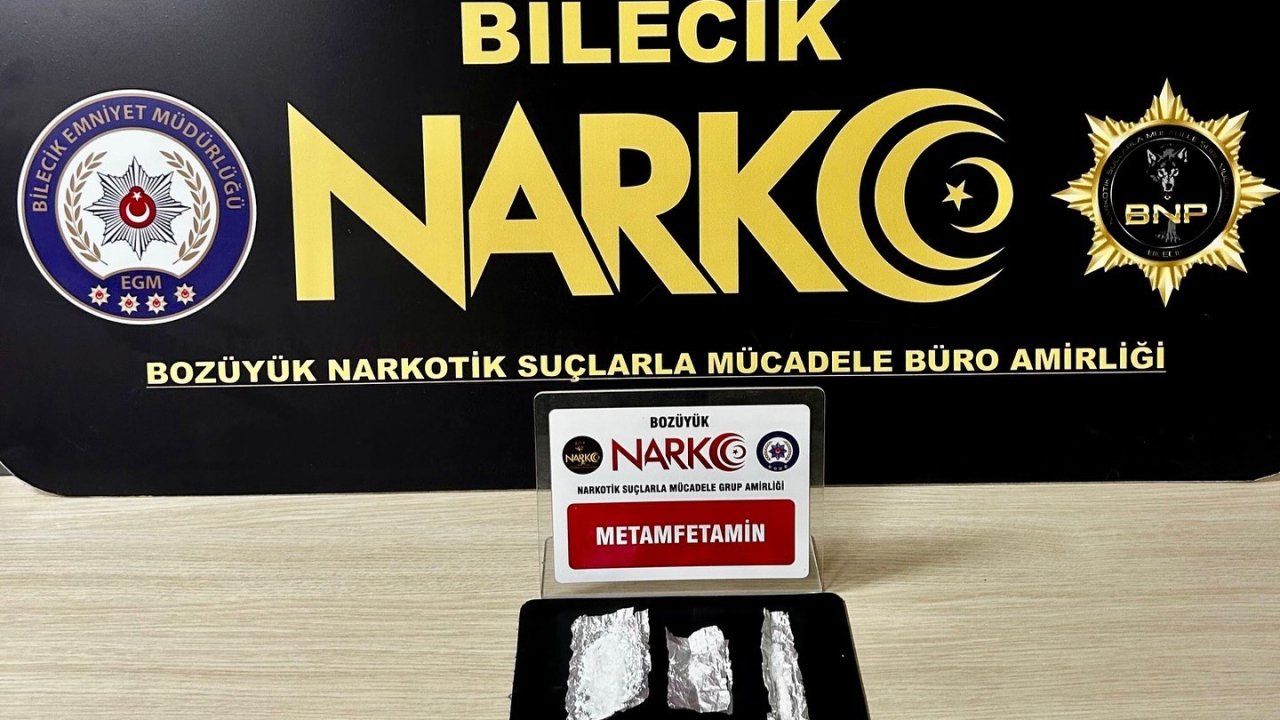 Bilecik’te uyuşturucu operasyonu: 1 gözaltı