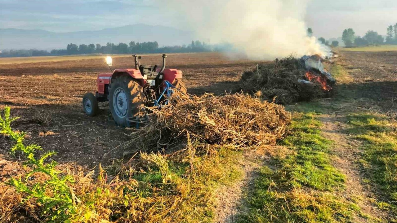 Bolu’da anız yakana hapis ve para cezası var