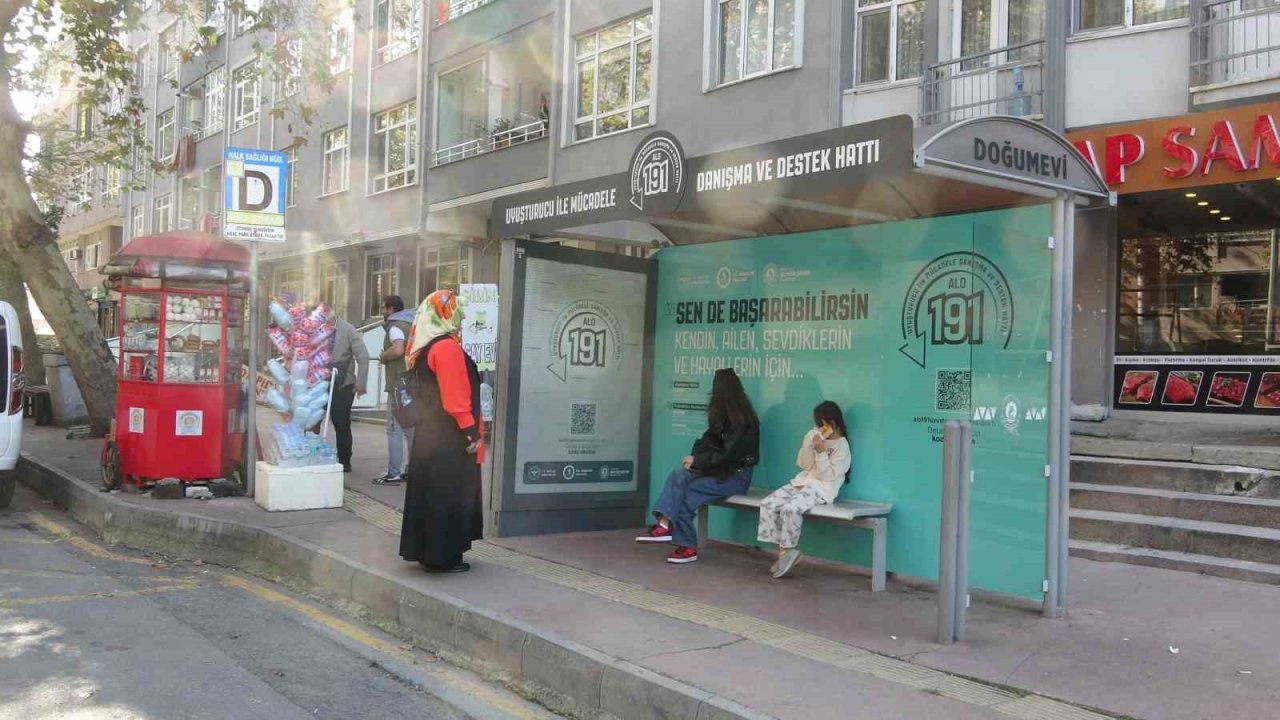 Bu duraklar bağımlılığa ’dur’ diyor