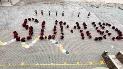 Burdur’da okullarda Filistin için farkındalık etkinliği