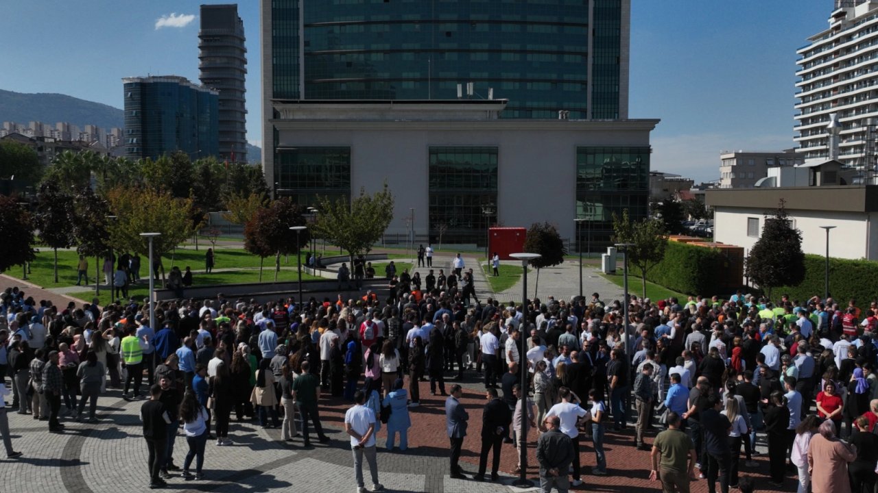 Bursa Büyükşehir'de gerçeği aratmayan tatbikat