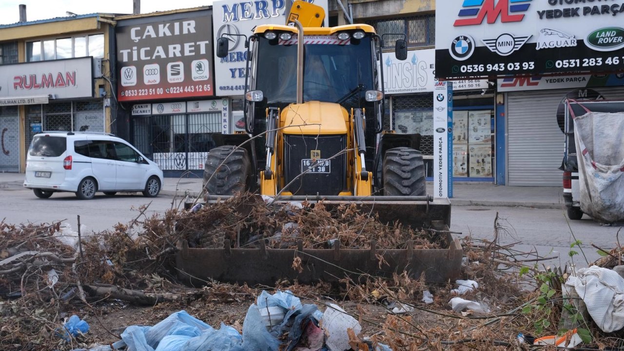 Bursa Nilüfer'den Beşevler Sanayi Sitesi'ne kapsamlı temizlik