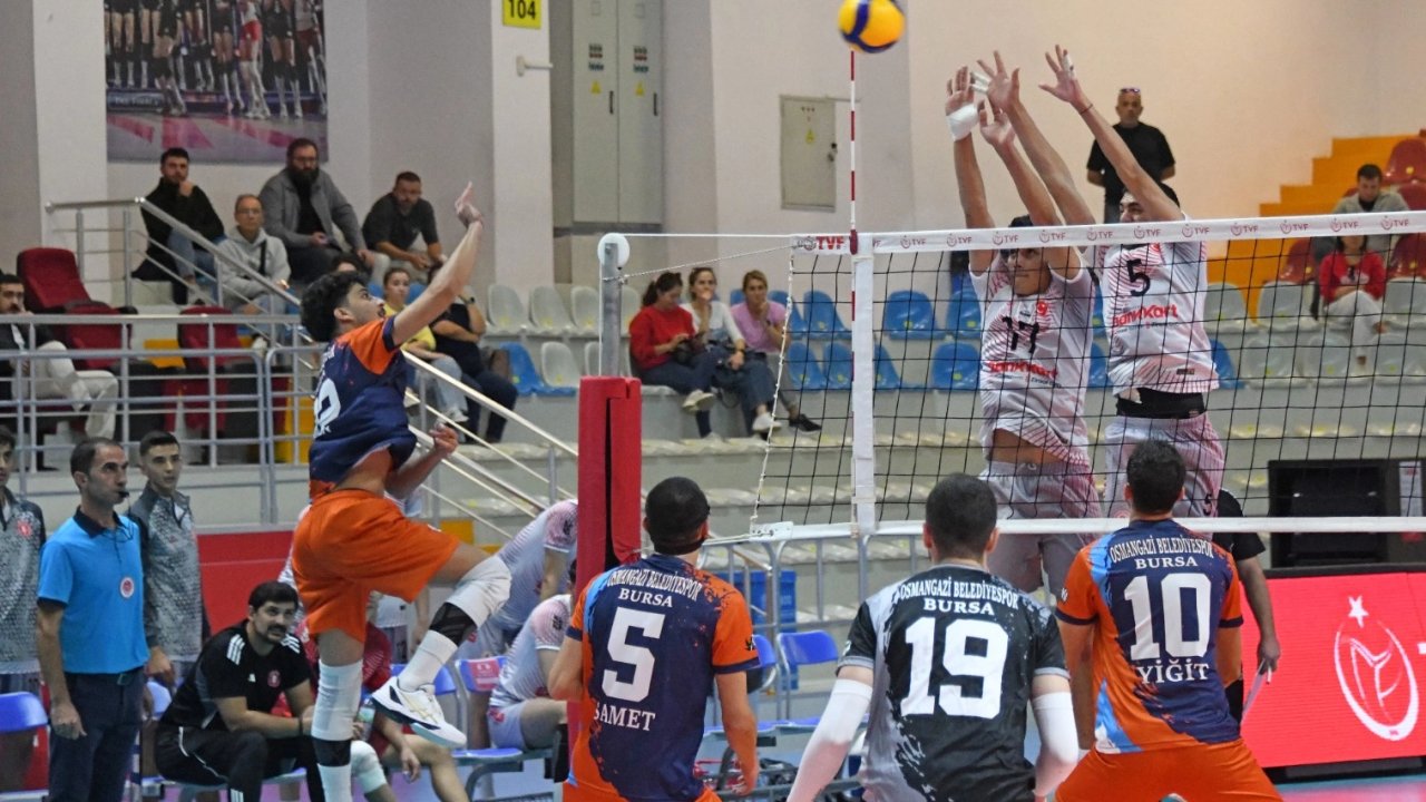 Bursa Osmangazi'de filede sezonun ilk galibiyeti