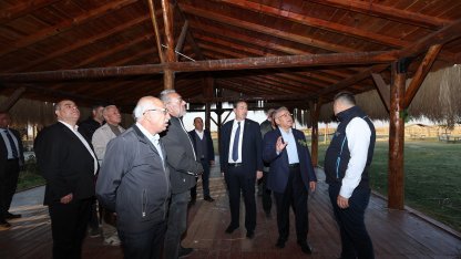 Büyükşehirden Sultan Sazlığı’nda turizm ve altyapı yatırımları: Başkan Büyükkılıç sahada
