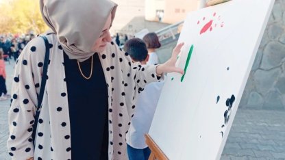 Cengiz Topel İlkokulunda Filistin etkinliği