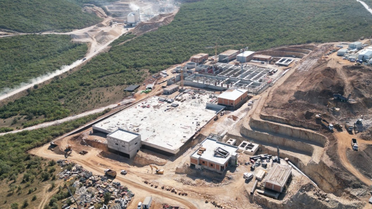 Çınarcık Barajı'nda çalışmalar kesintisiz sürüyor