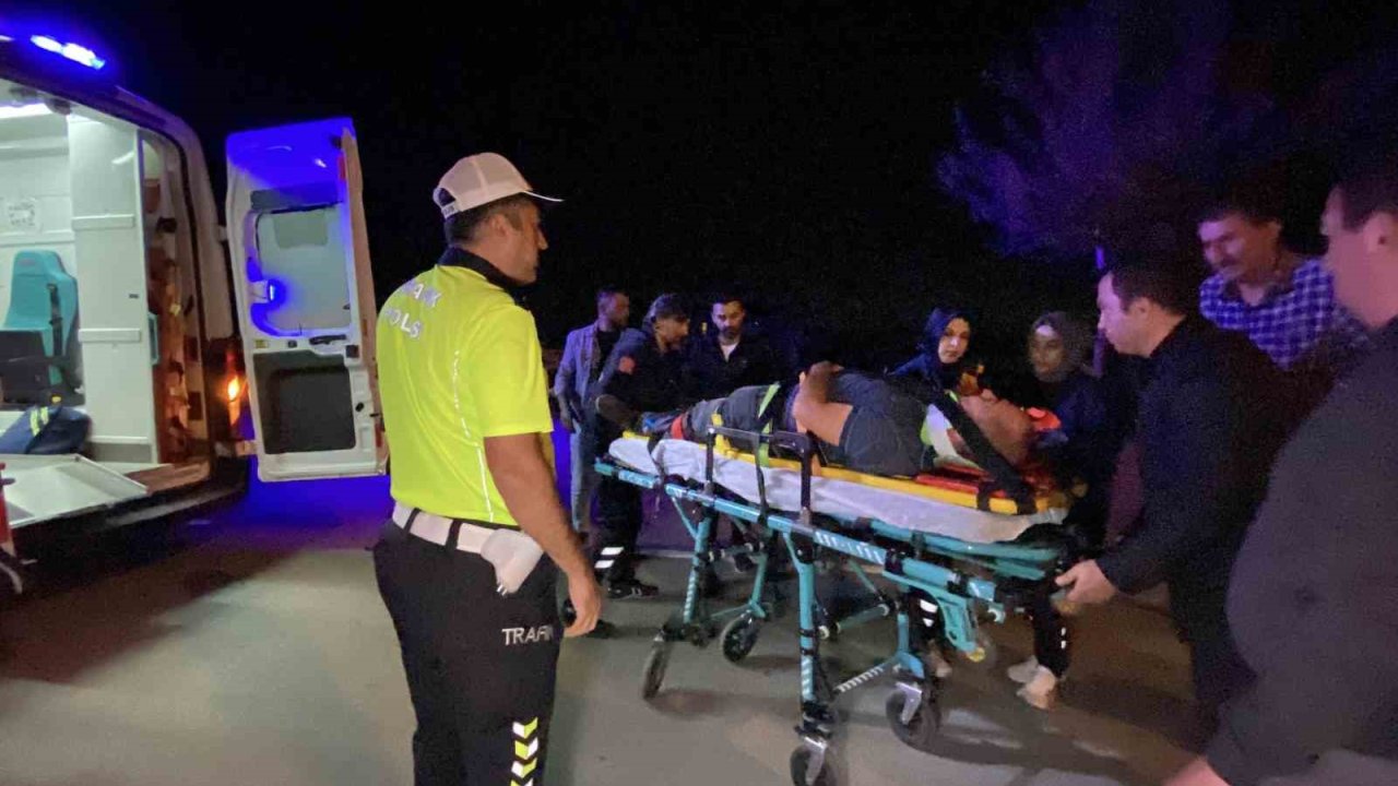 Çorum’da iki motosiklet çarpıştı: 1 yaralı