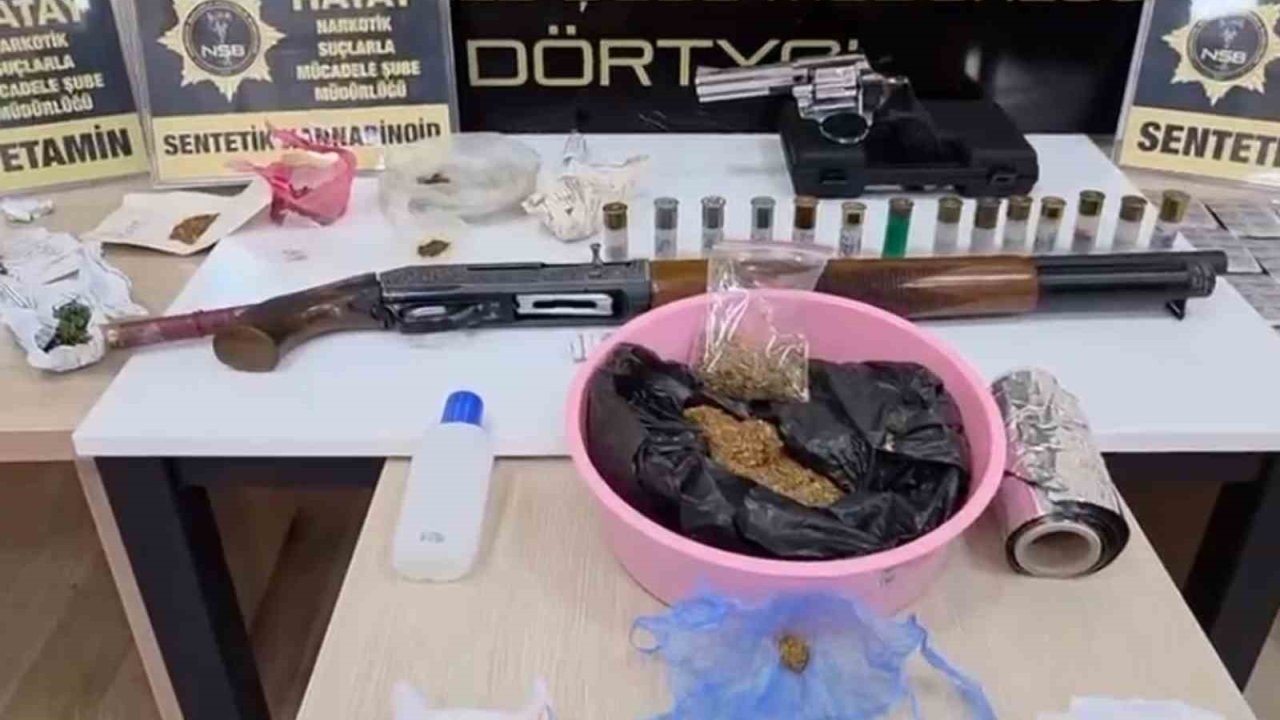 Dörtyol’da uyuşturucu satıcılarına yönelik operasyon; 8 gözaltı