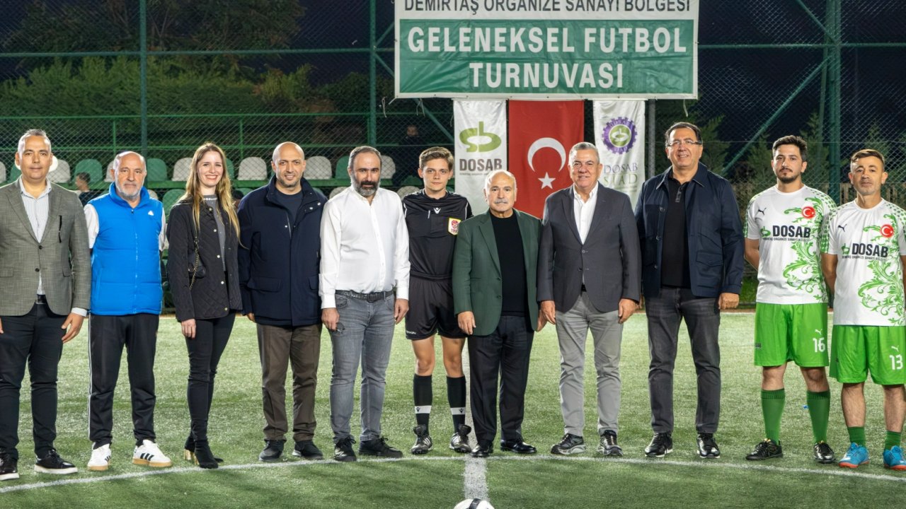 DOSAB’da geleneksel futbol heyecanı