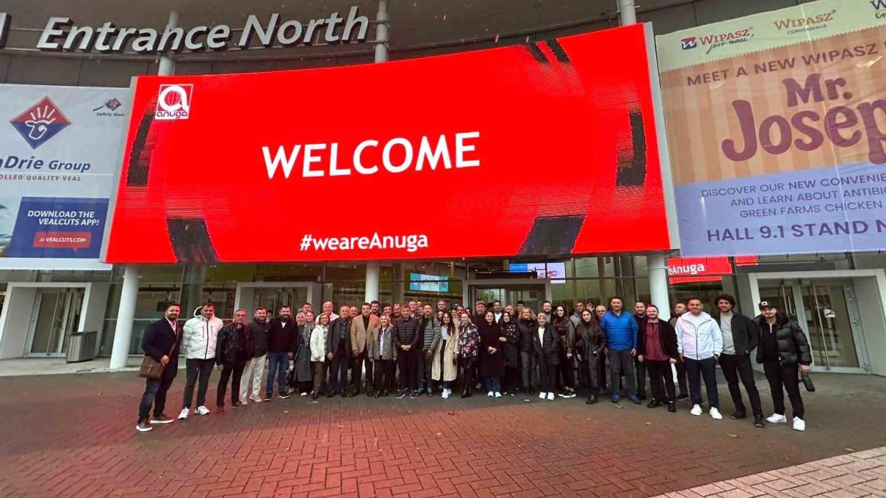 DTO, 53 kişilik heyetle Almanya Anuga 2025 Gıda Fuarında