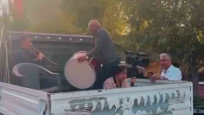 Düğün kameramanının zor anları kamerada: Her şey bir anda oldu