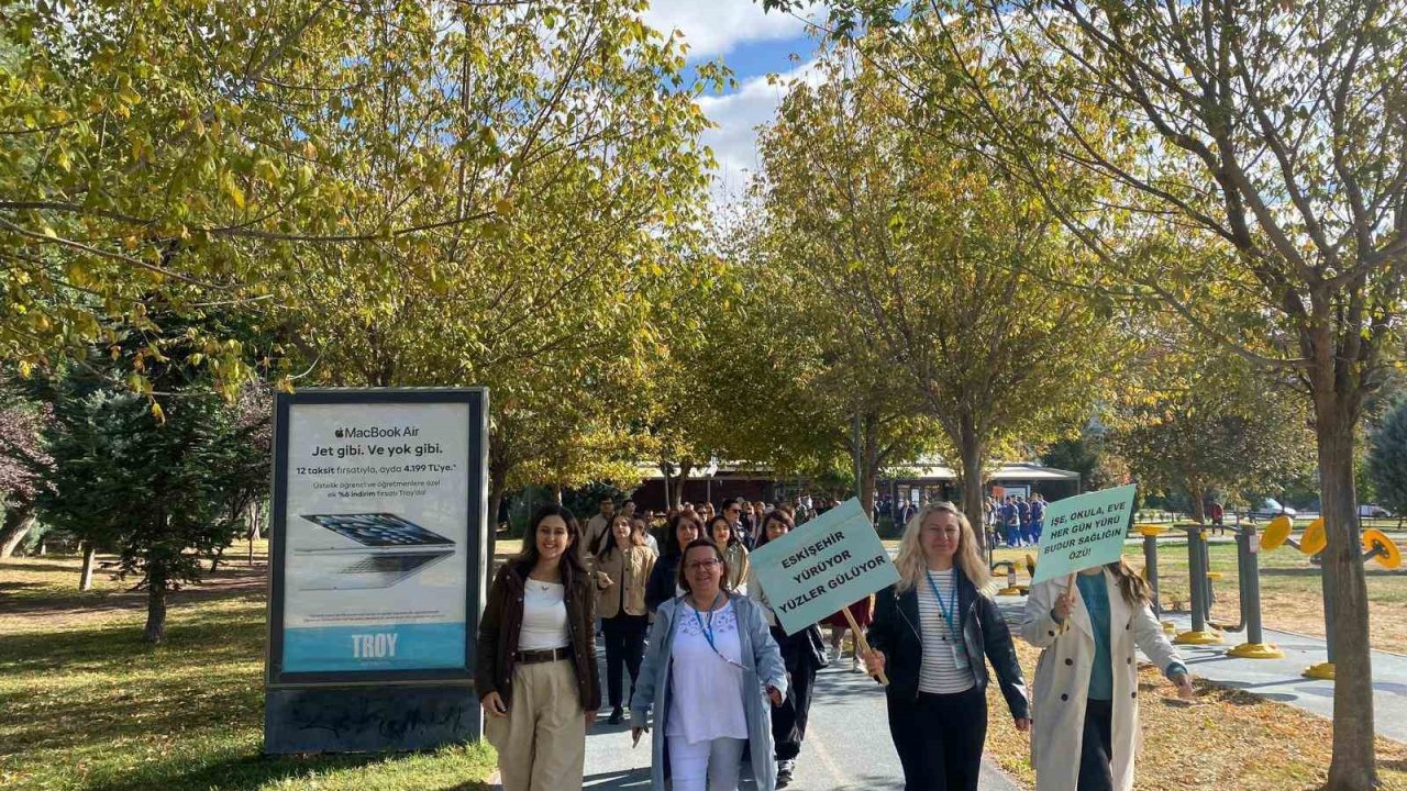 ’Dünya Yürüyüş Günü’ etkinliği gerçekleştirildi