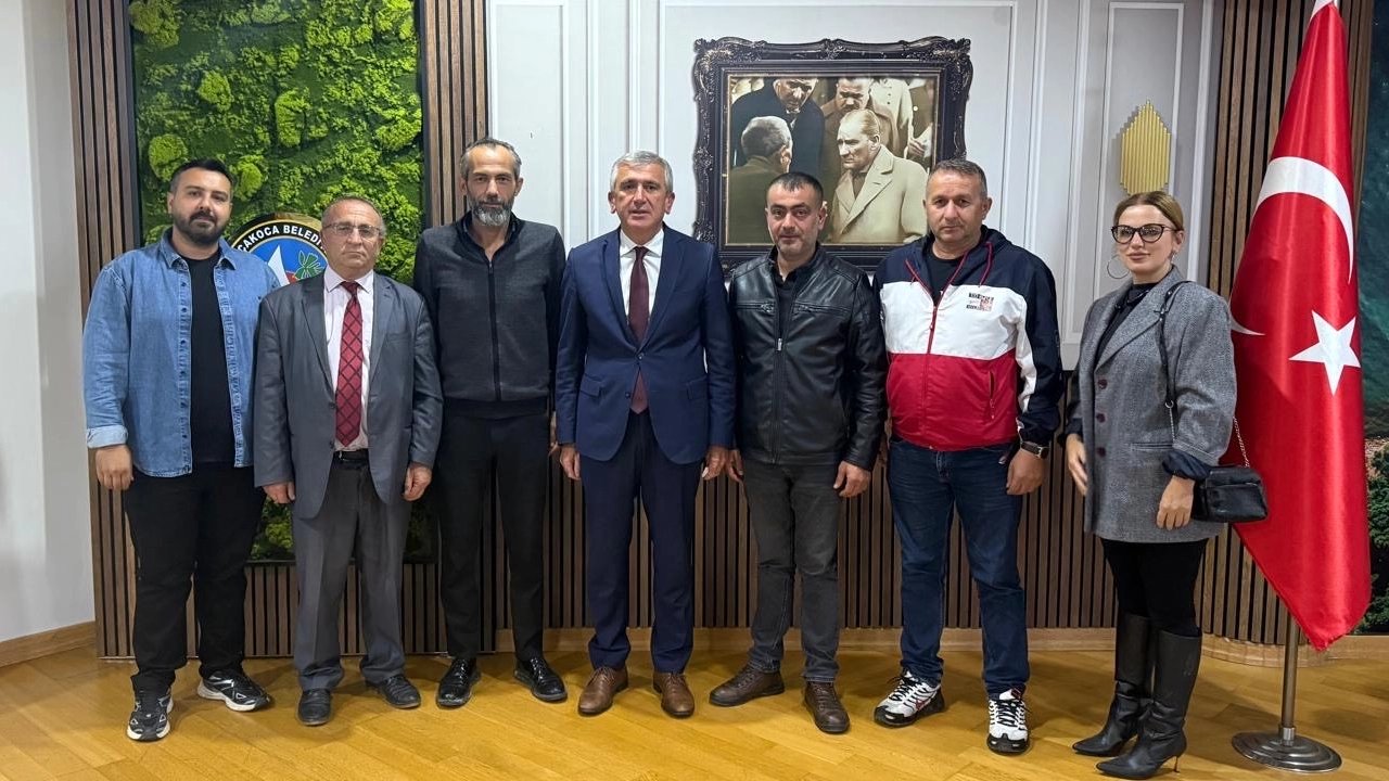 Düzce Gazeteciler Cemiyeti’nden Başkan Albayrak’a ziyaret