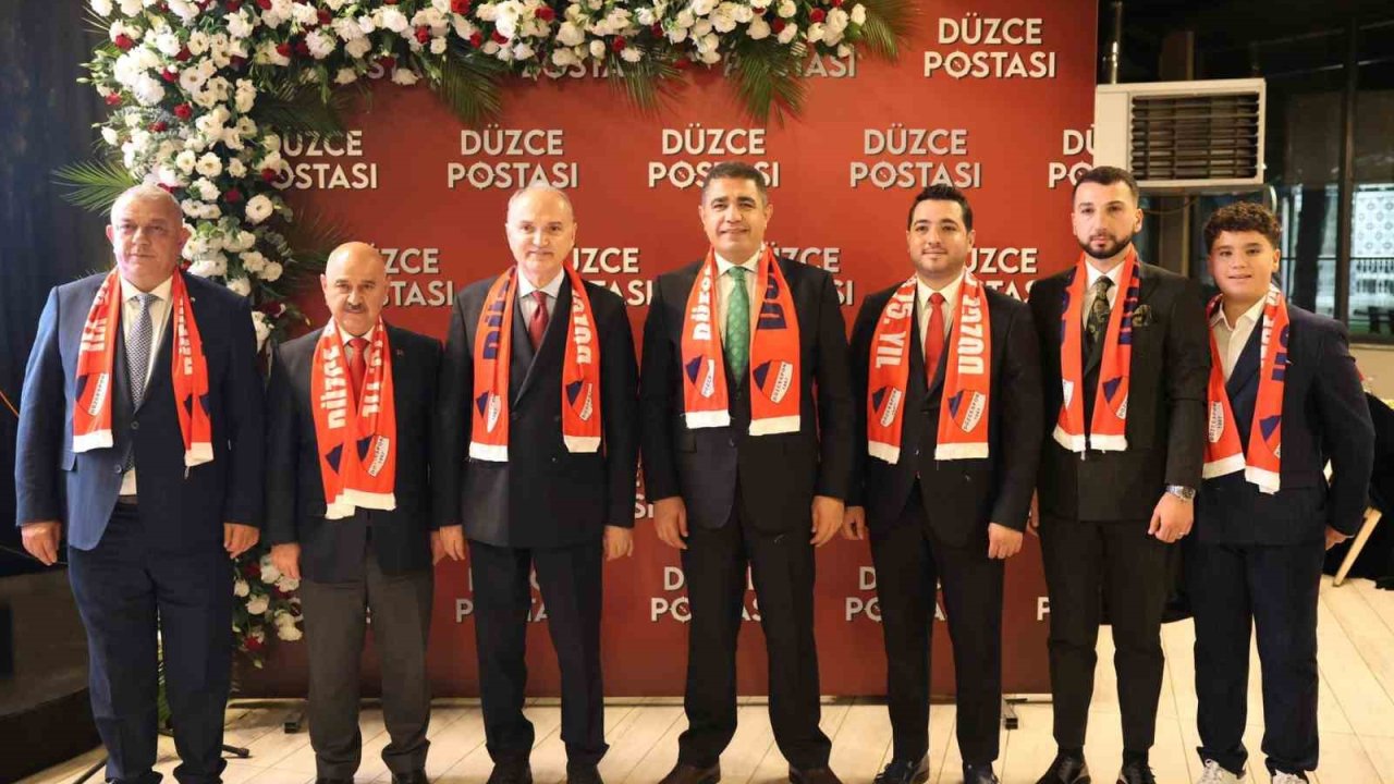 Düzce Postası’nın 75. yıldönümü kutlandı