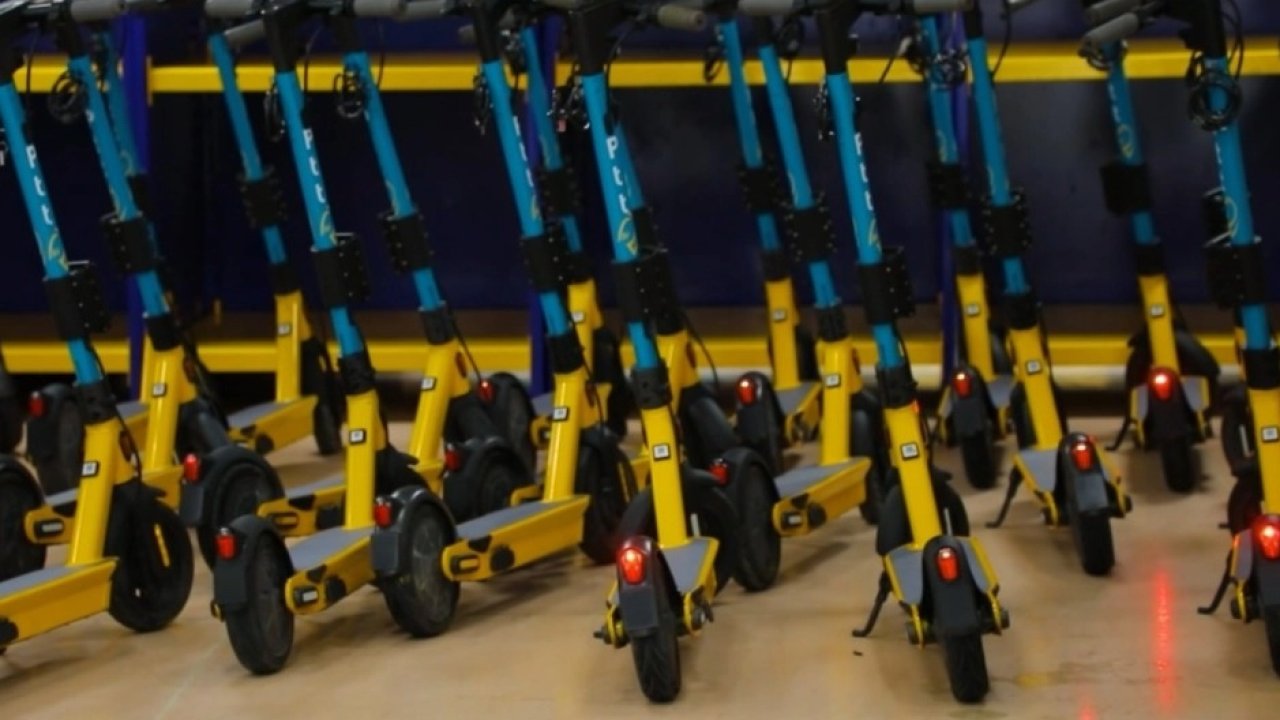 E-skuterler 73 milyon gönderi teslim etti