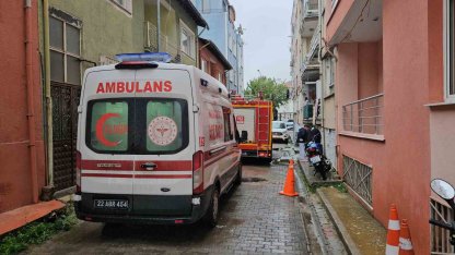 Edirne’de baca yangını korkuttu