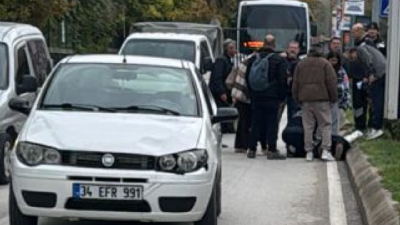 Edirne’de otomobil yaya geçidinde kadına çarptı