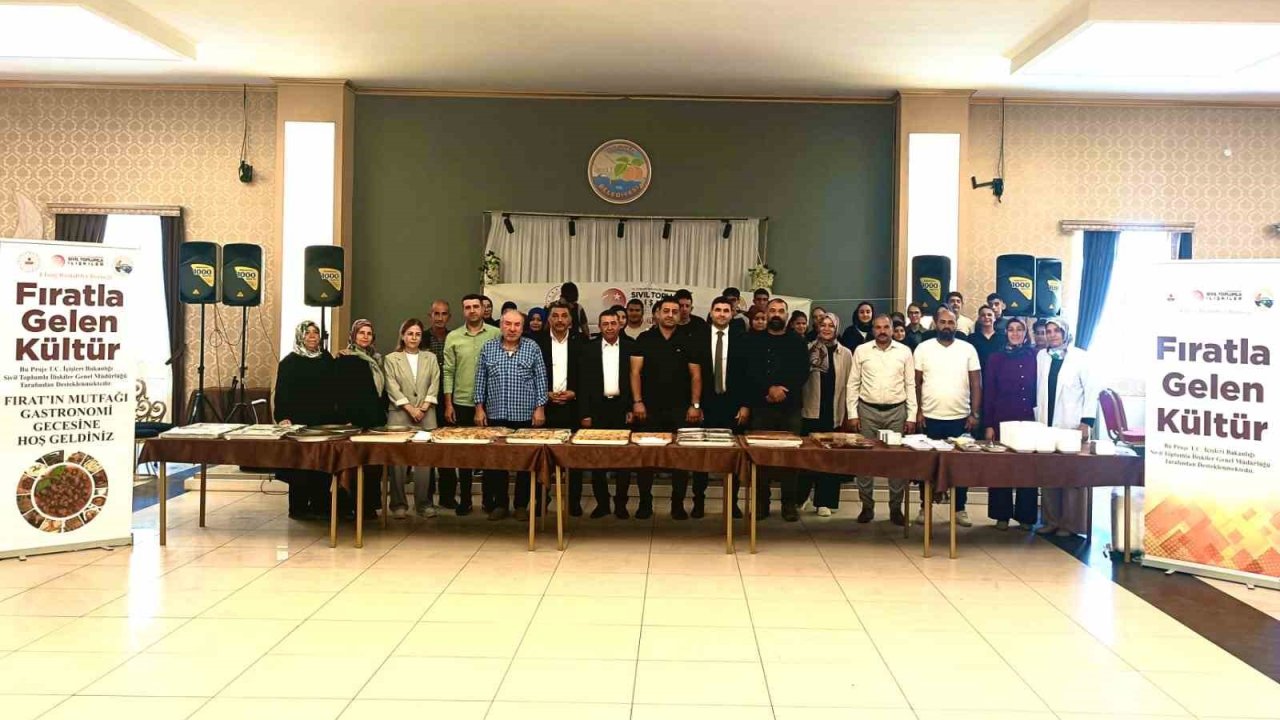 Elazığ’da Fırat’tan Gelen Kültür Projesi