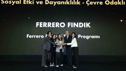Ferrero Değerli Tarım Programı, iyi tarım uygulamalarıyla "Sürdürülebilir İş Ödülü" aldı