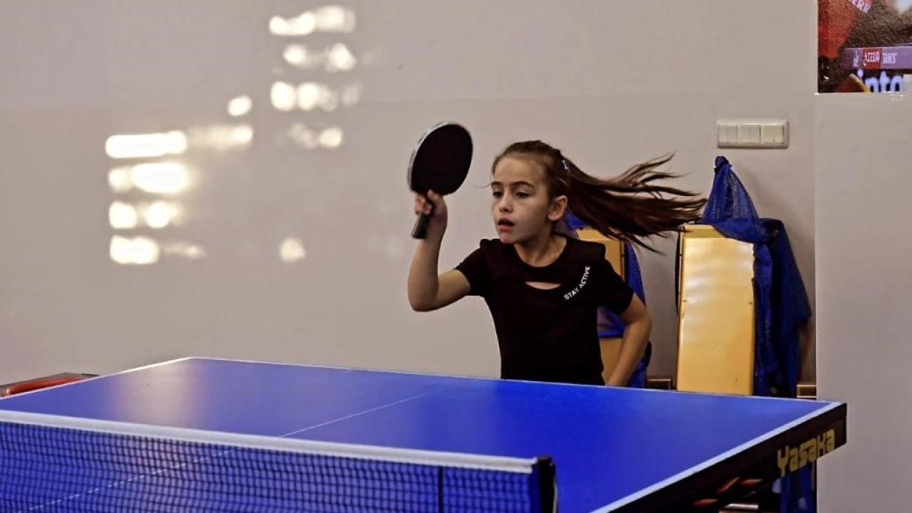 GSB Spor Okulları’nda masa tenisi çalışmaları devam ediyor