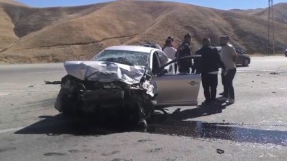 Hakkari’de trafik kazası: 4 yaralı