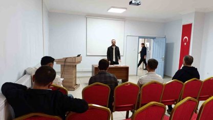 Hükümlülere "Sosyal Uyum Süreci Danışmanlığı" hakkında bilgilendirme yapıldı