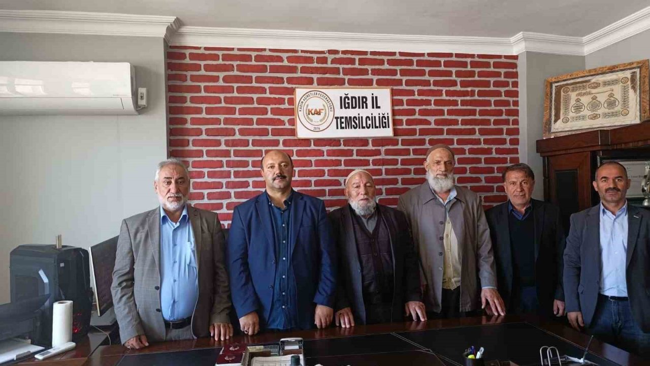 Iğdır’daki aşiret liderleri ve kanat önderlerinden İsrail’e tepki