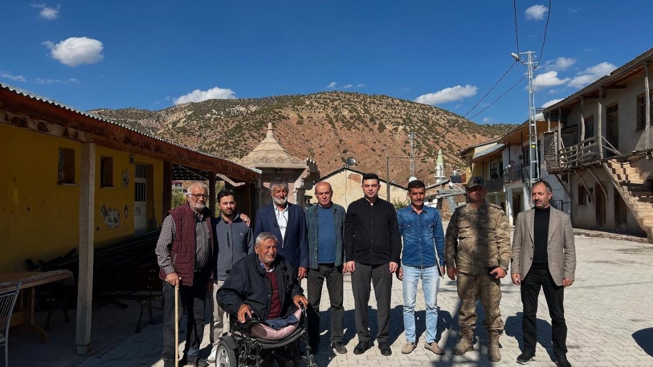 İliç Kaymakamı Sirkeci, köylerde incelemelerde bulundu